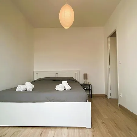 Апартаменты T2 Bricka La Terrasse De La Plage, Moderne, Equipe, Lumineux Антиб